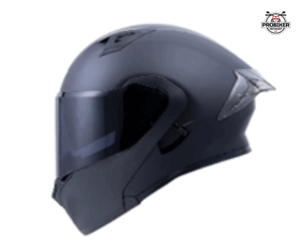 CASCO ICH 3120 NEGRO MATE SPOILER HUMO