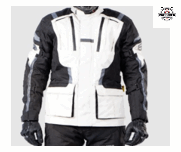 CHAQUETA ALFA STAR TOURING NEW SERIES GRIS-NEG