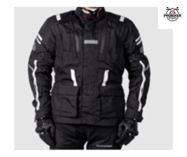 CHAQUETA ALFA STAR TOURING NEW SERIES NEGRO