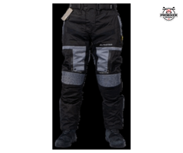 PANTALON ALFA STAR TOURING MILTON GRIS-NEG