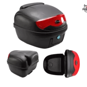 BAUL POSTERIOR CON REFLECTIVO ROJO Y ESPALDAR 29LTS MOXAL B 04