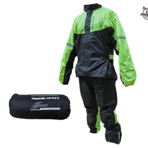 IMPERMEABLE NEGRO VERDE MOXAL
