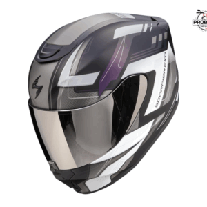 CASCO SCORPION INTEGRAL ECE CAPTOR BLANCO/MORADO MATE EXO 391