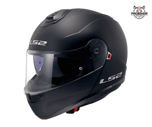 CASCO LS2 ABATIBLE FF908 STROBE II MATT BLACK - XL