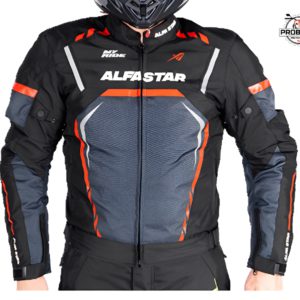 CHAQUETA ALFASTAR 0962 AZUL/NEG/NARANJ L