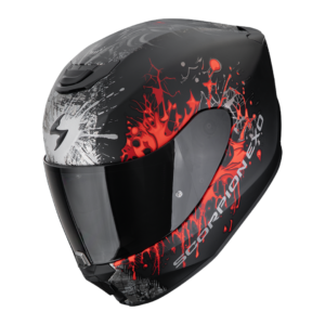 CASCO INTEGRAL SCORPION WOLF NEGRO - EXO-391