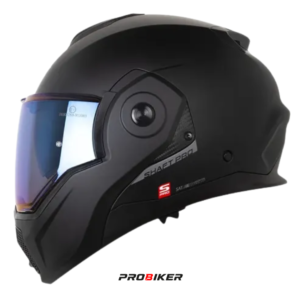 CASCO SHAFT PRO ABATIBLE 4160 MOVE SOLID N.M GR.OS VISOR SM.CL.IR.AZ