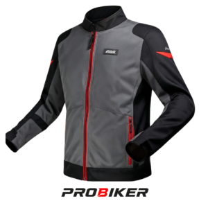 CHAQUETA LS2 AIRY MAN GRAY RED