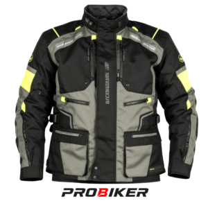 CHAQUETA TORQUE SUPERTECH X2 NEGRO GRIS AMAR