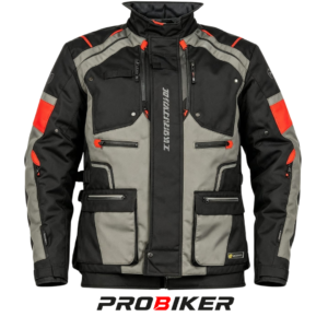 CHAQUETA TORQUE SUPERTECHX2 NEG/GRIS/ROJ