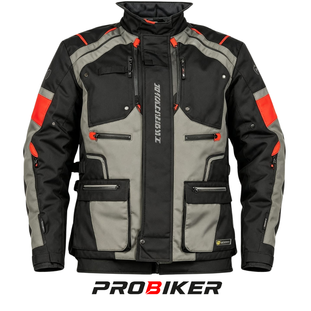 CHAQUETA TORQUE SUPERTECHX2 NEG/GRIS/ROJ