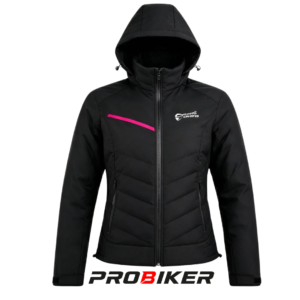CHAQUETAS ASCEND MUJER BLACK PINK
