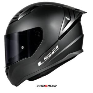 LS2 FF810 VIGO, SOLID MATT BLACK (LIGHT-TINTED VISOR ON HELMET)