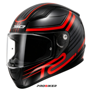 LS2 FF810 VIGO,CIRCUIT MATT RED (LIGHT-TINTED VISOR ON HELMET)